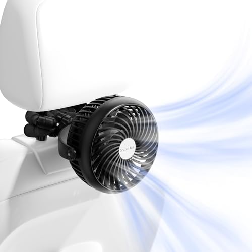 Socool Stroller & Car Fan Tripod — Black